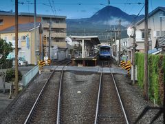 　和田河原駅で再び上り電車と交換です。
　単線を12分ごとの運転なので、ほぼ6分ごとに交換があります。