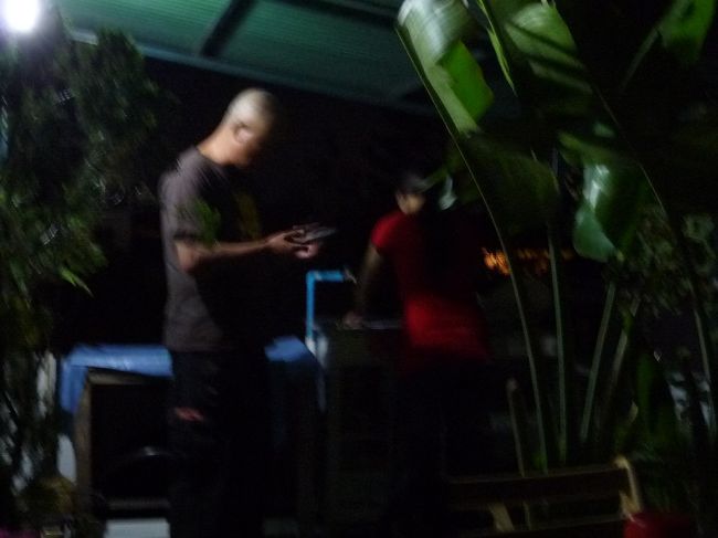 遅くまで・・・食べ飲み・・・有難うございました・・・