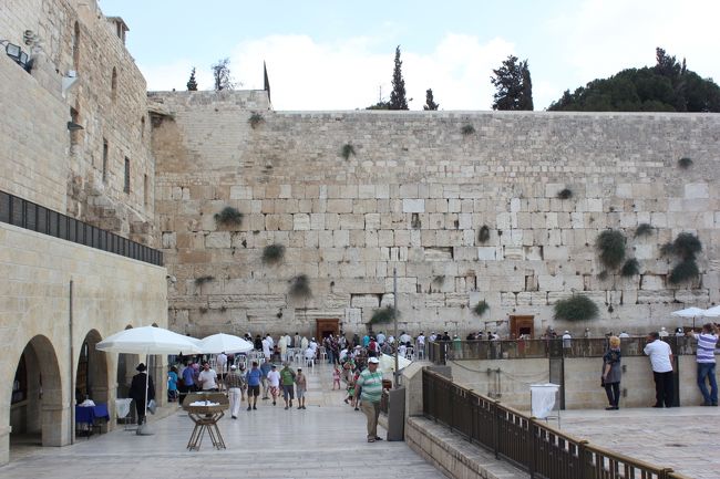 次の日。<br />嘆きの壁へと向かいます。