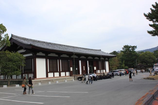 興福寺　国宝館<br />国宝、重要文化財がてんこ盛り。<br />しかし私には、阿修羅像しか眼中にないという感じです。<br />阿修羅像　素晴らしい、美麗、美しい、うっとり・・・・・。<br />当然ながら撮影禁止。残念。<br />修学旅行生や観光客でちょっとごった返す館内。<br />でも満足。