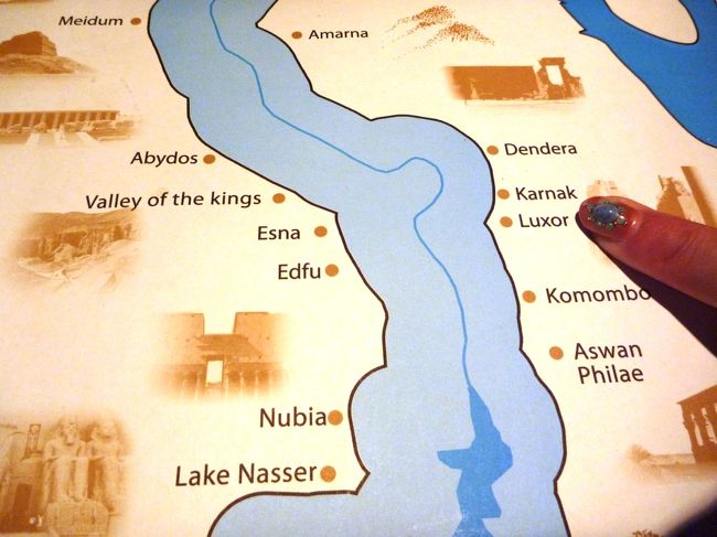 今朝もあまり変わりばえのしない朝食ビュッフェを頂く。<br />しかーし、体調が良くなったせいかオムレツなどおいしく頂ける。<br />やっぱり旅って体調が良くないとねぇ。<br /><br />朝からいろんな方に挨拶頂く。<br />昨日のガラベーヤPartyの効果てきめん。<br /><br />朝ごはんを食べたら今日はルクソール観光。<br />まずは西岸の観光からスタート。<br /><br />テーベの都のルクソール朝から楽しんできます！<br /><br />ファラオ眠りし国へ vol3.〜テーベの都に到着〜へ続く→作成中<br /><br />---おわり---<br /><br />長い旅行記にお付き合い頂きありがとうございました。<br />よろしければ続きにもお付き合いください。