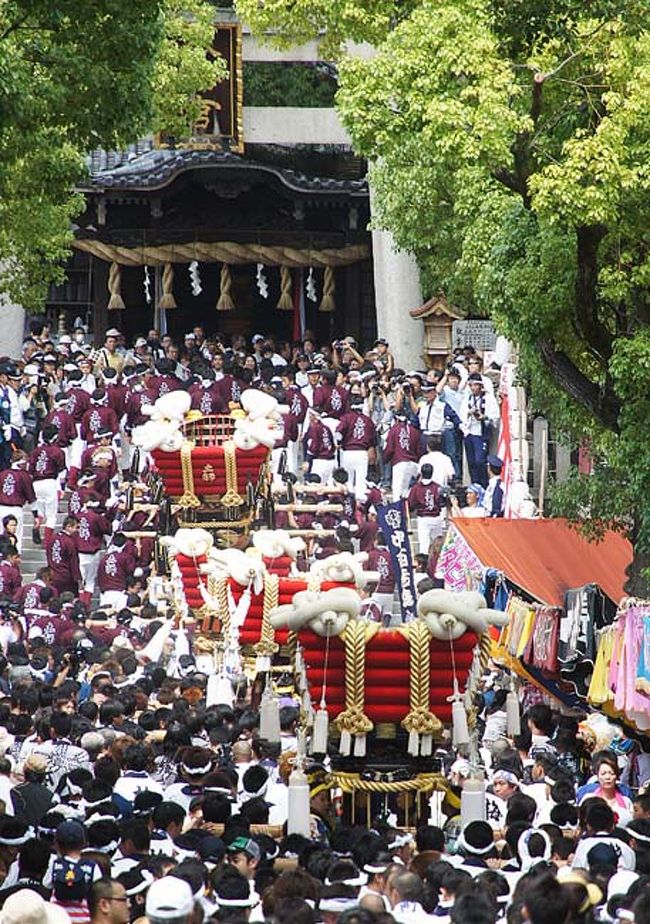 勇壮ふとん太鼓－堺市・百舌鳥八幡宮の月見祭り・その①－宮入編ー』堺(大阪)の旅行記・ブログ by Mill Reefさん【フォートラベル】