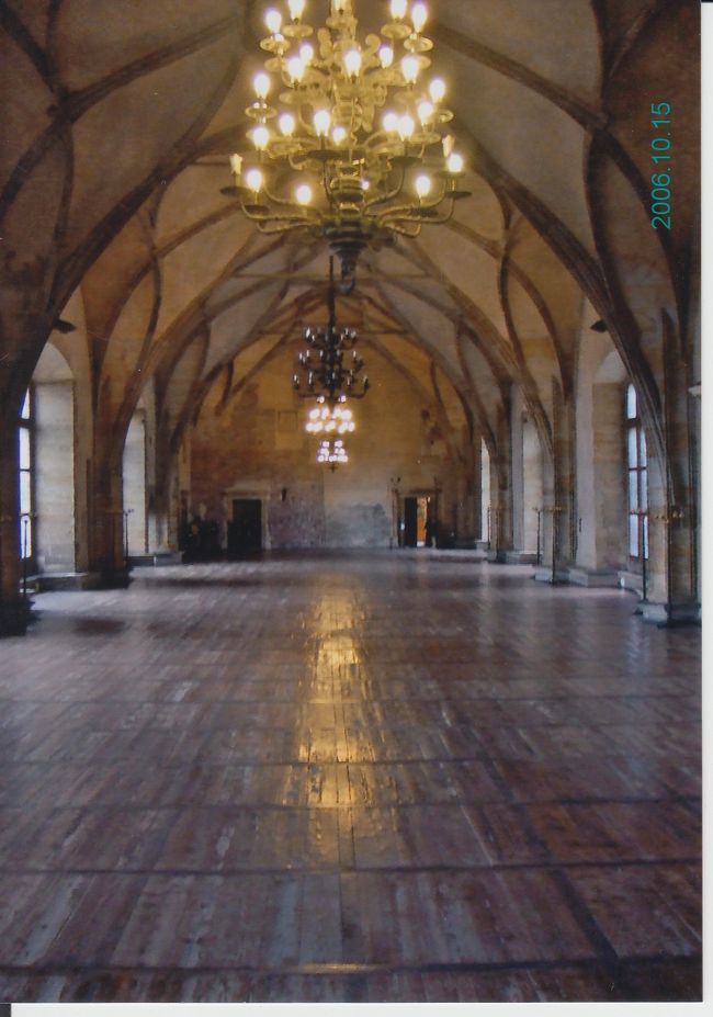 プラハ城を見学。<br /><br />うーん、お城は外から見るほうがやっぱり綺麗かも。