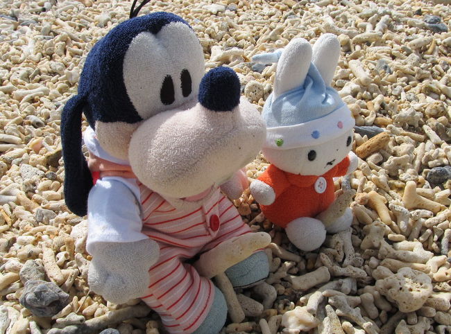 棒状の珊瑚は、こうして股にはさむの！<br />キャキャ！v('▽^*)ォッヶー♪<br />面白いだろ！なの。