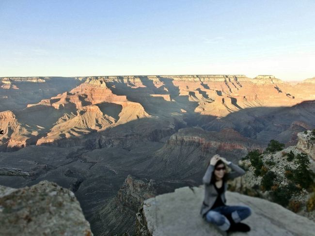 皆さん思い思いのポーズで写真撮影