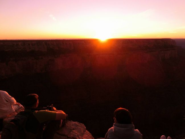 日没（通常撮影）