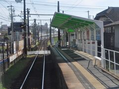 　すぐにひとつめの駅、柳生橋駅です。
