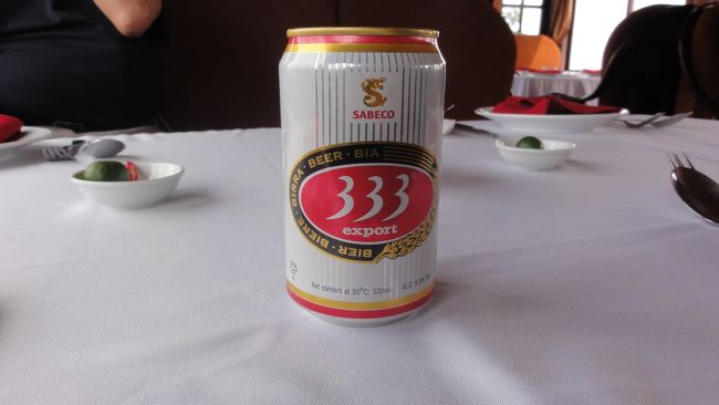 「３３３ビール」　です。<br /><br />こっちの発音で、「バーバーバー」　です。<br /><br />唯一、覚えた　「ベトナム語」　。