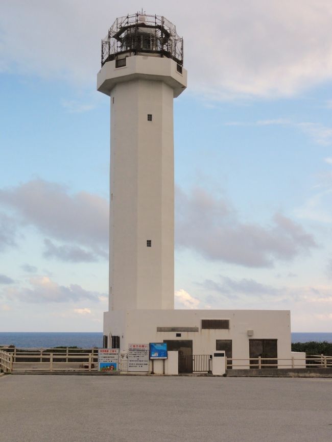 灯台は設備の修復中でした。