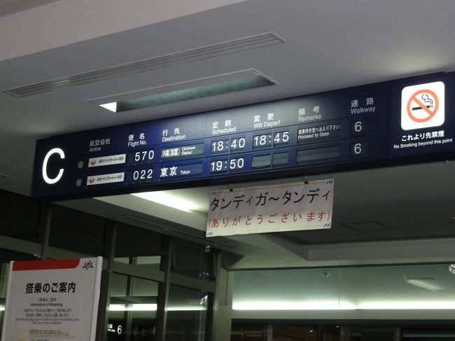 まずはＪＴＡ便にて那覇へ戻ります。<br />激安運賃効果で帰りの便も９５％位の搭乗率。<br />まさに宮古の人には沖縄への便利な足なんだそう。