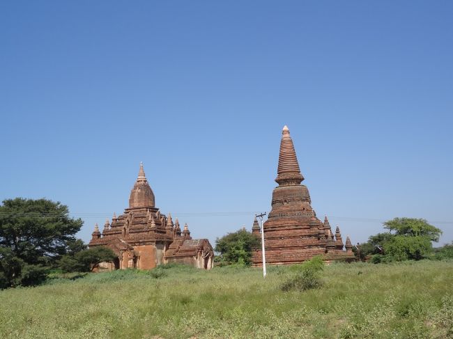 ホテルからすぐ近くの<br />■■セィンニェ・アマ寺院とその妹さん<br /><br />ここにちょこっと立ち寄る。