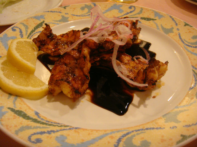 海老のバルサミコソース