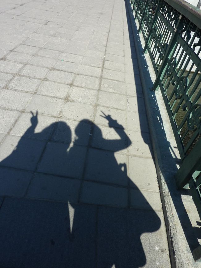 二人ともうかれてます。