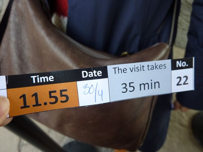 塔のみのチケット。内部はまあいっかなーと思ったので。