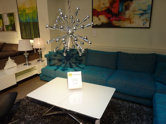 高そうな家具屋さんにも潜入。<br />クッションが大量に並んでいて、今思えばひとつくらい買ってくればよかったな。<br />