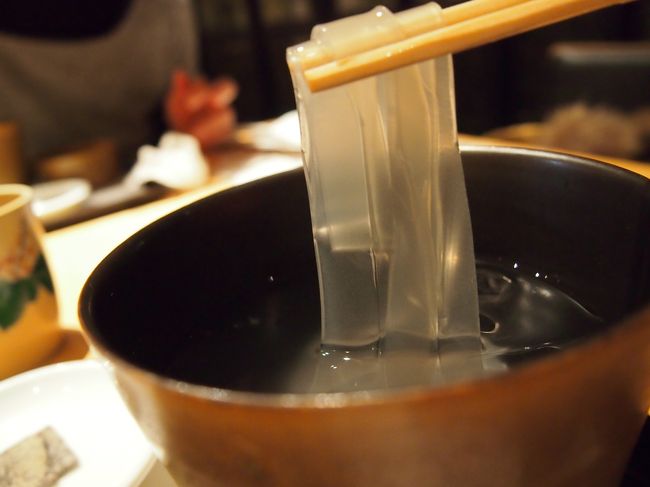 弾力があってモチモチしていてとっても美味しい♪<br />