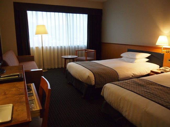せっかくなのでホテルのお部屋も。<br />