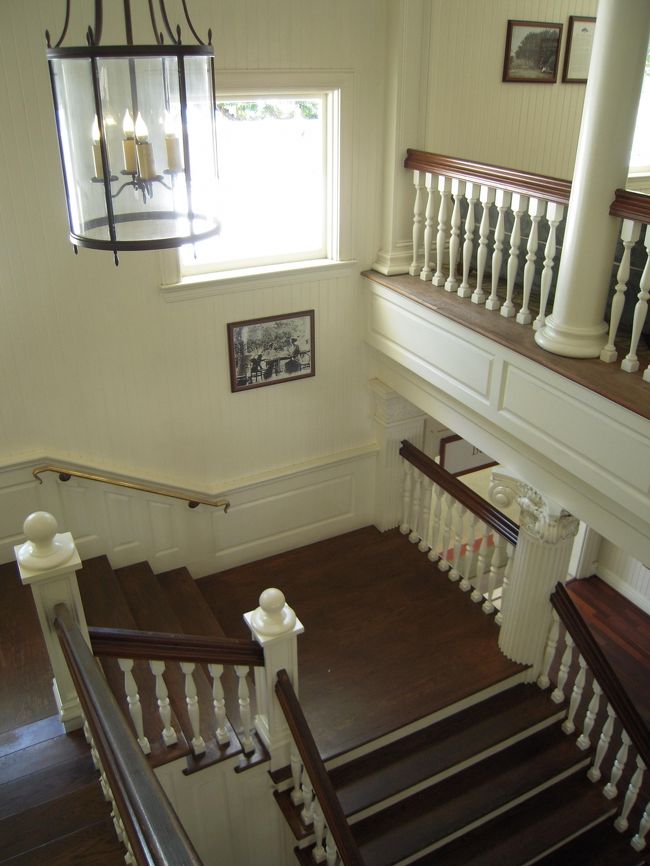 階段。<br />ここで花嫁さんが写真撮影してたのを数回目撃☆