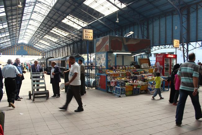 アレキサンドリア駅に到着