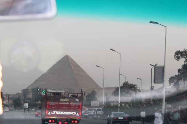 ギザ地区に戻って来ました。