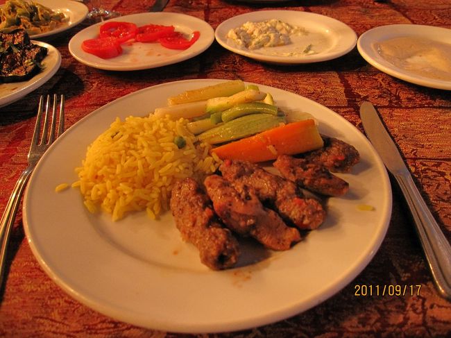 ケパブも食べました。