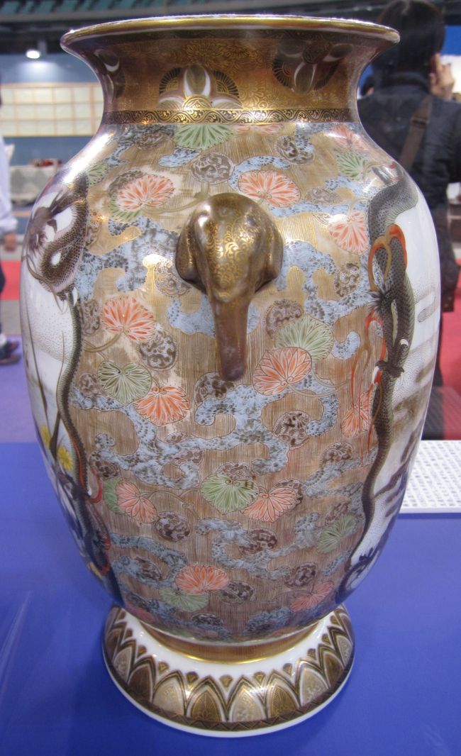 2011晩秋、ドームやきものワールド(3/8)：瀬戸物(1)：初代・川本