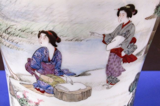 2011晩秋、ドームやきものワールド(3/8)：瀬戸物(1)：初代・川本