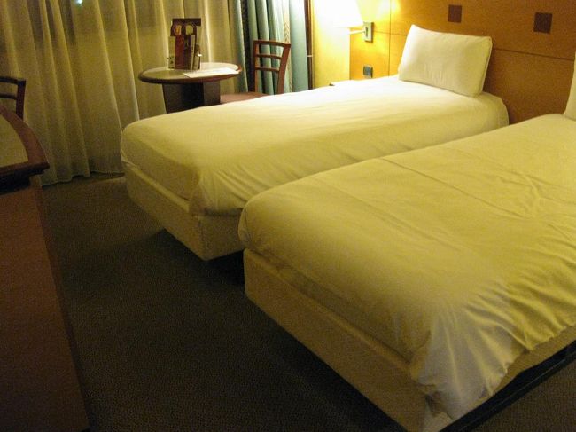 ホテルにチェックイン。<br />お部屋は狭いですよ〜と言われましたが、普通のビジネスホテルくらいでしょうか。<br />ホテルについてはまた別に。<br /><br />この後、近くで食事をする人、観光する人は途中まで添乗員さんが連れて行ってくれるということで、ちょっと休んで出発です。