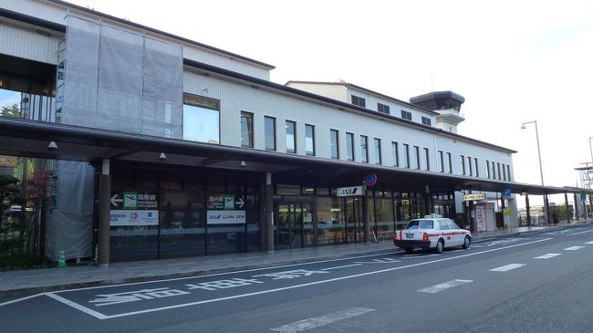 岡山空港のターミナルビルです。