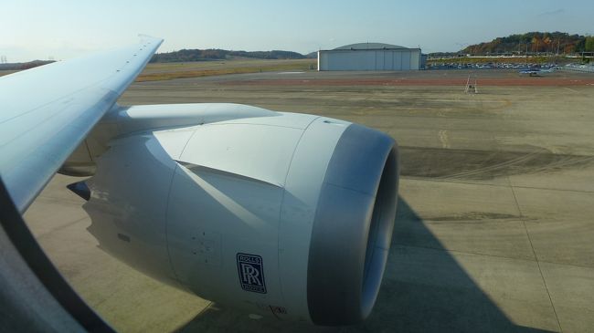 座席は、往路と同じ６Ａ席でした。