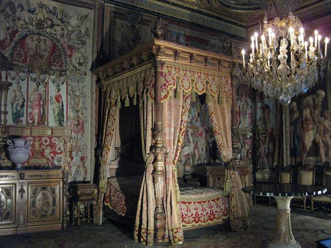 アン王妃の寝室。