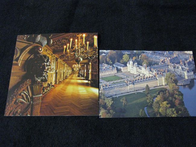 買った絵葉書。<br />1枚1.1ユーロ×2。