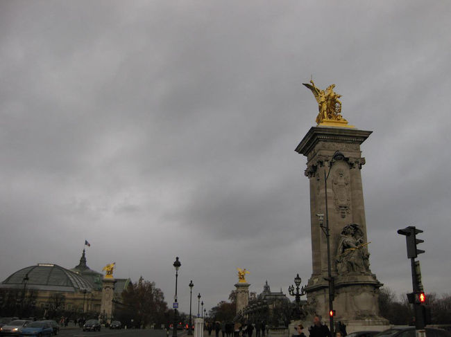 15:20頃。<br />アレクサンドル3世橋到着。