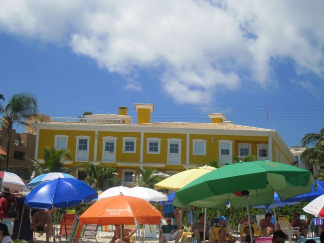 町並みもカラフル