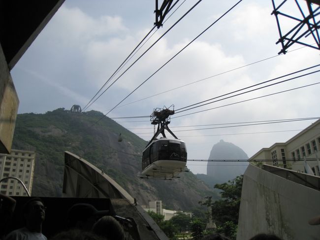 ケーブルカーでポンジアスーカルへ