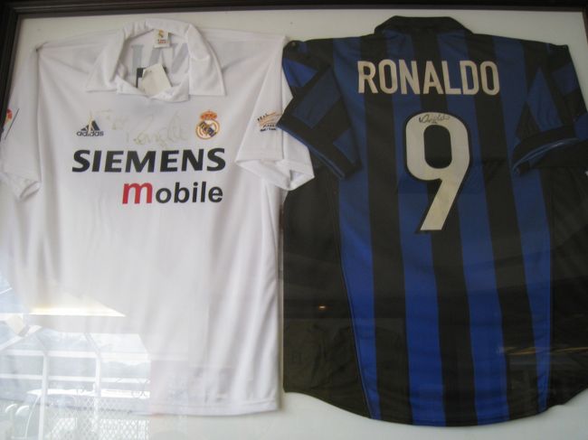 ロナウドのサイン