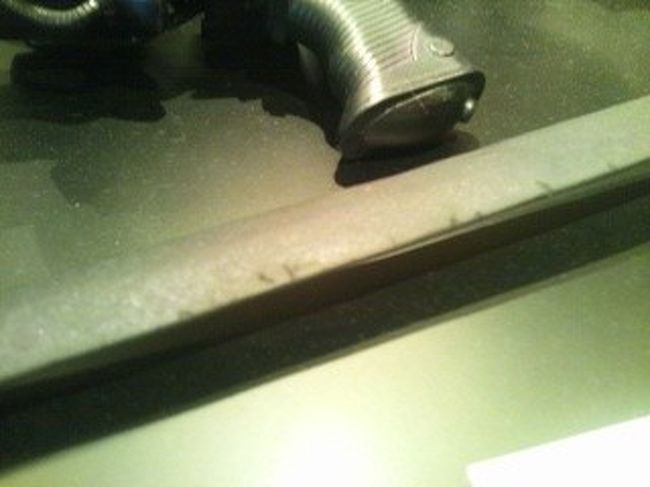 実際に撮影で使用したもので刃こぼれ(？)しているのが見てとれる。