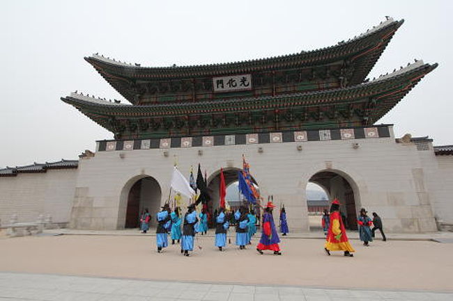 景福宮の衛兵交替式