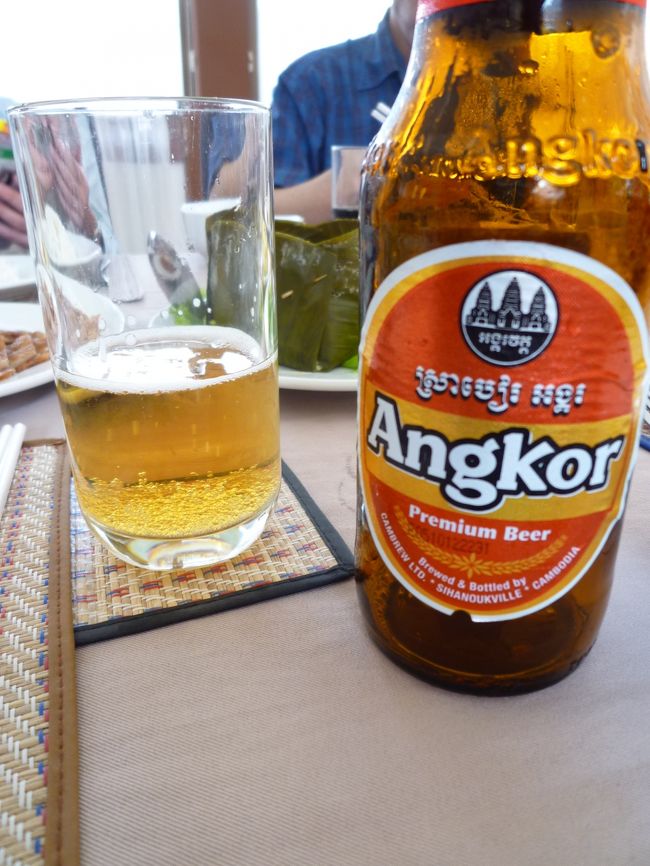 アンコールビール<br />のどが渇いているので、美味しい