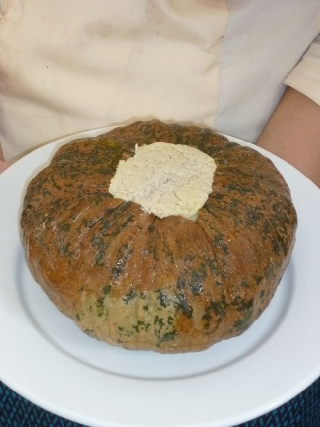 かぼちゃプリン<br />かぼちゃがほくほくしてたら美味しいかな｡｡｡