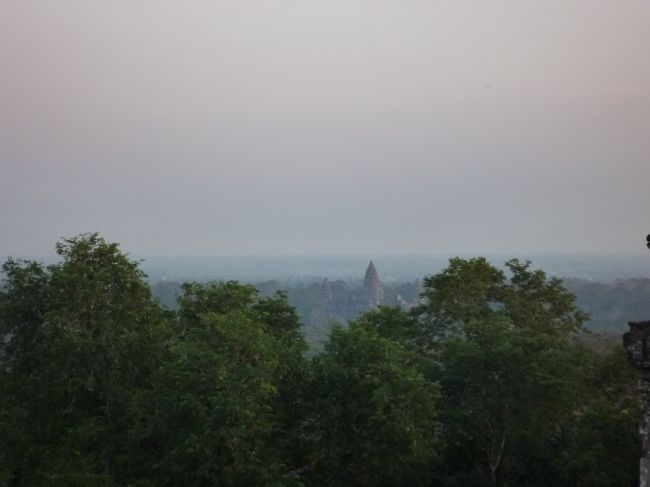 アンコールワットが見えます