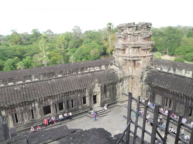 第三回廊まであがってきました