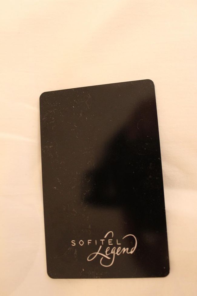 ルームキーは、エジプトでは珍しいカードキーでした。