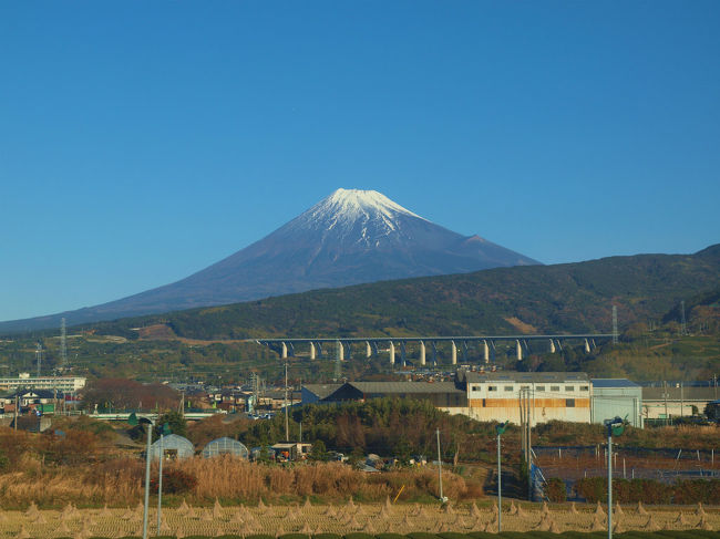 第二東名の工事現場が見えて