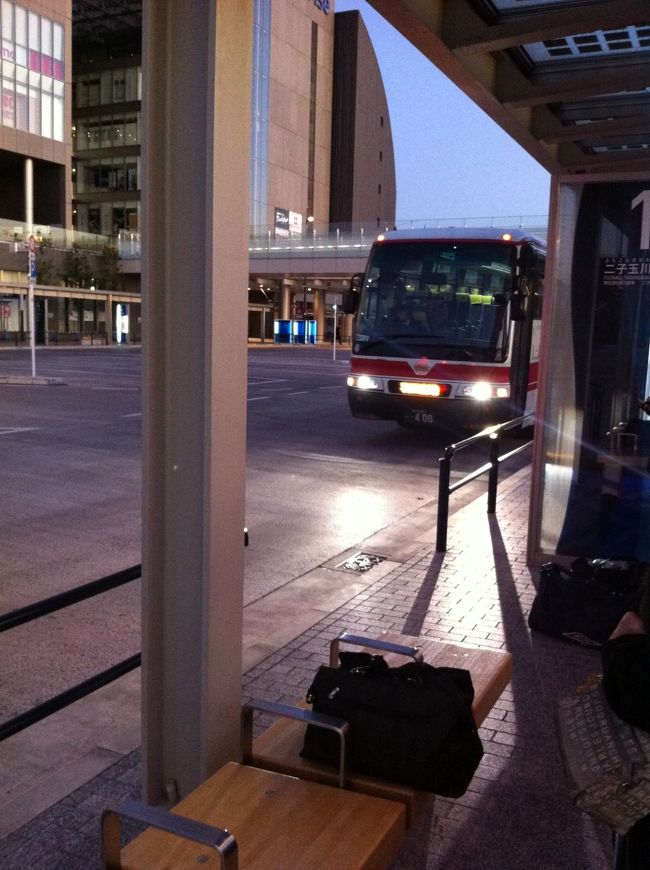 バスがきました。