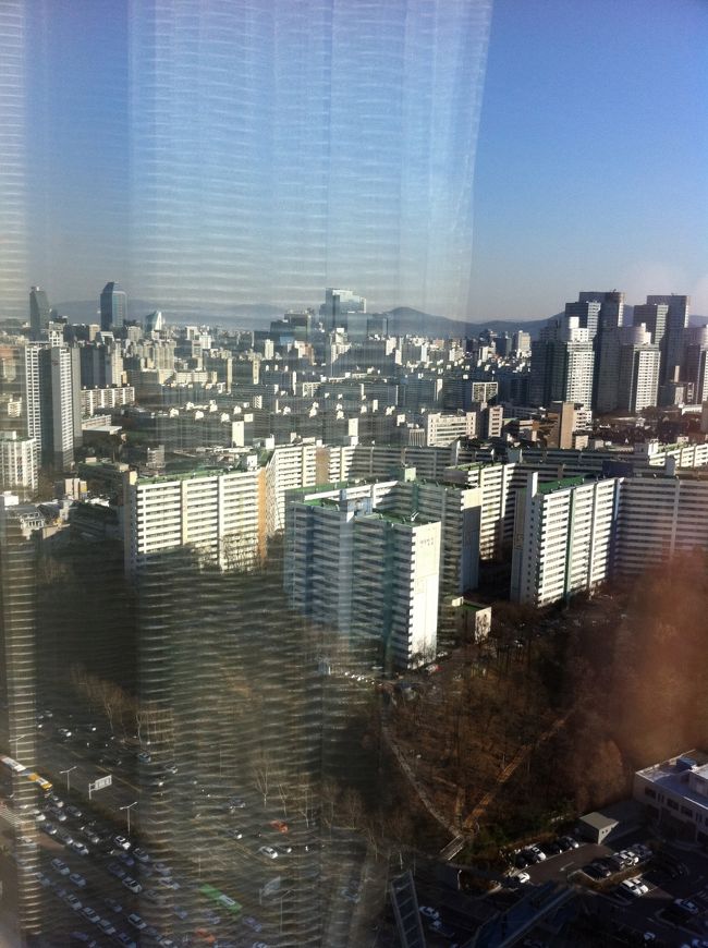 部屋からの眺め。