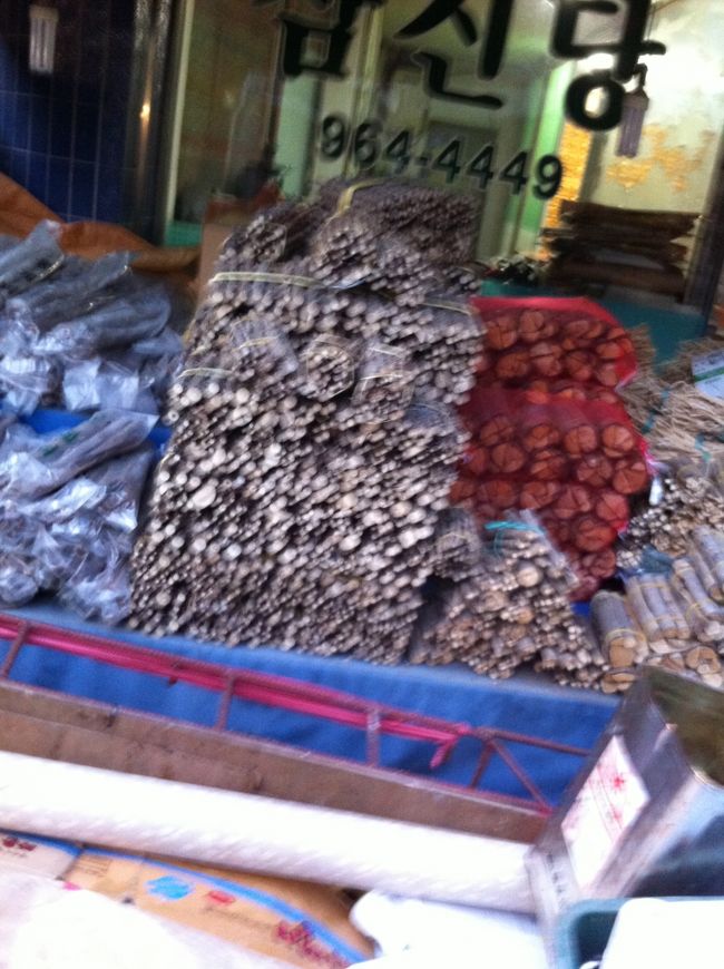 漢方のお店もあり。