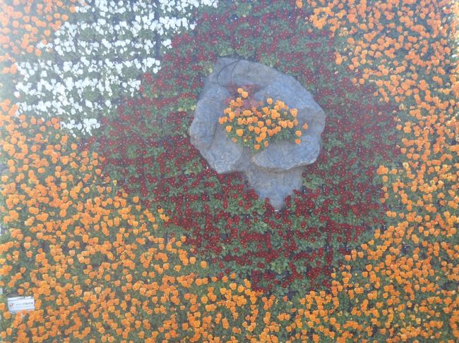 お花のオブジェがありました。