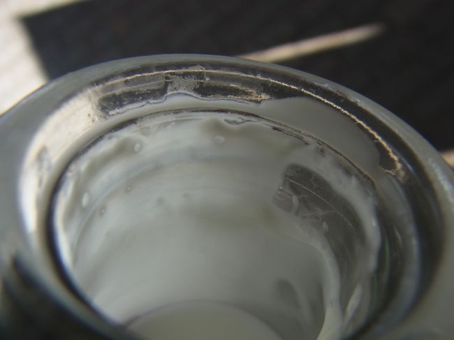 そして定番の山川牛乳。<br />特濃牛乳だったのですが<br />すんごい乳脂肪で<br />瓶の内側にはクリームがべったり！