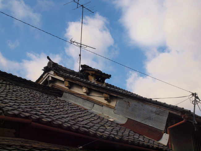 寒空　雲が行く